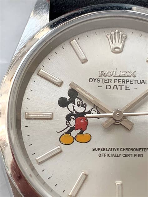 mickey mouse rolex history|Rolex Mickey Mouse for sale.